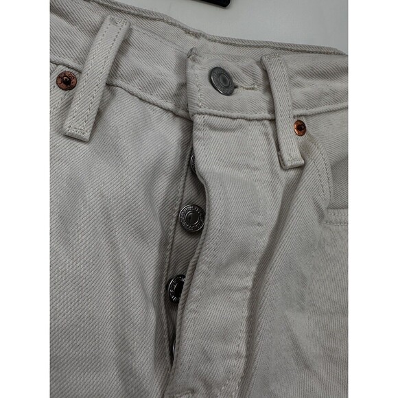 Levi's Women's 501 Cut Off Jean Shorts, Size 24  High Waist Washed Indigo‎ - Picture 9 of 9